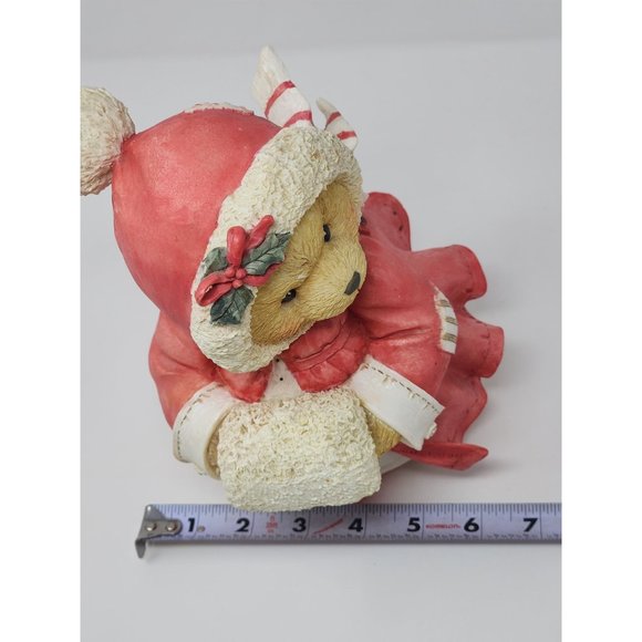 Christmas Alice "Cozy Warm Wishes Coming Your Way" Cherished Teddies 1993 - Picture 10 of 12